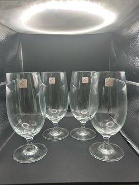 Schott Zwiesel Set Of 4 Ice Tea Pilsner Glasses New In Box